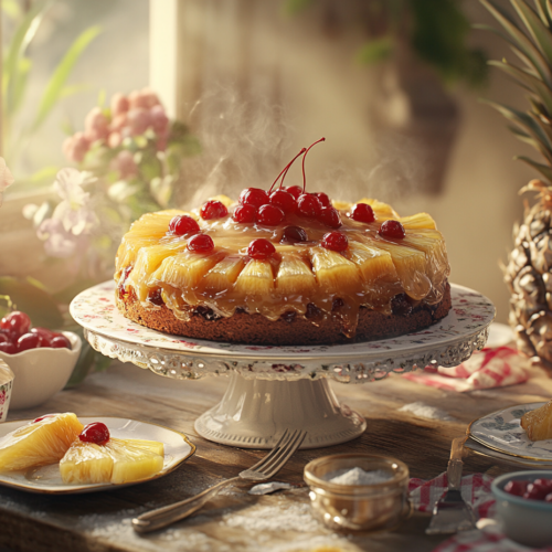 Classic Pineapple Upside-Down Cake
