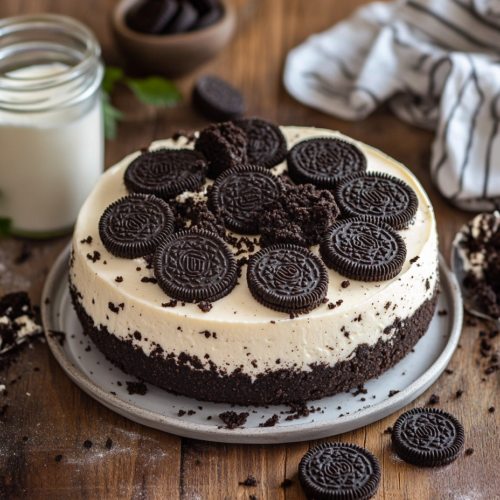 No-Bake Oreo Cheesecake
