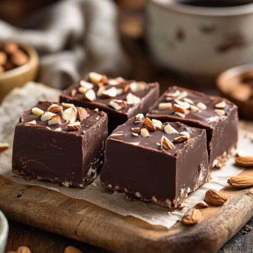 Gourmet Chocolate Almond Fudge