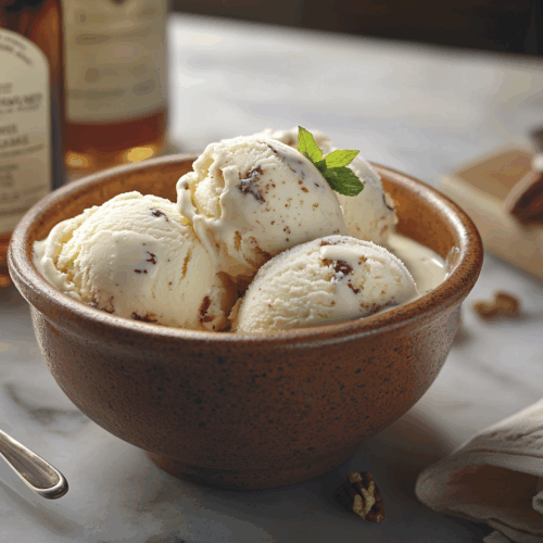 Bourbon Vanilla Ice Cream