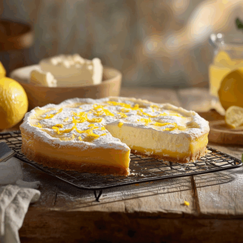 Fiadone (Corsican Lemon Cheesecake)