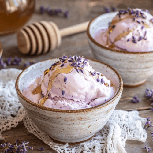 Lavender Honey Gelato