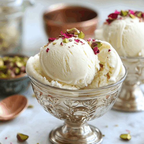 Rosewater Ice Cream