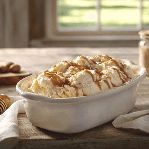 Creamy Peanut Butter Swirl Homemade Ice Cream Magic