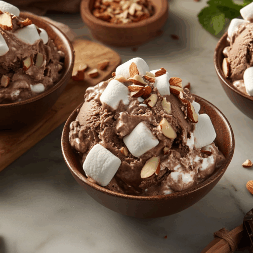Rocky Road Ice Cream